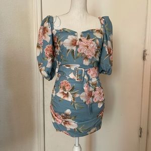 Fashion nova mini Ruched Dress